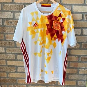 Spain national team soccer jersey XL